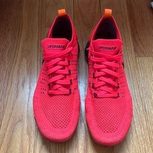 Nike Air Vapormax Flyknit 2 red orbit mens shoes size 10.5 AR5406 600